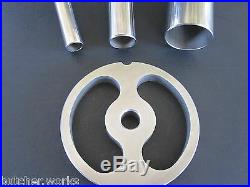 #32 1/2" STAINLESS Meat Grinder Plate for Hobart 4332 4532 LEM  more 12mm