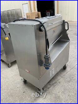 02/17 Hobart MG1532 commercial meat grinder mixer #32 150# capacity Butcher 51
