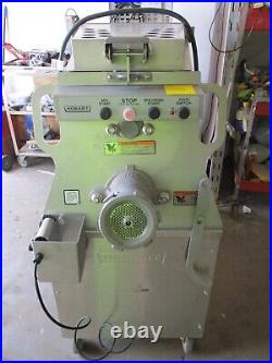 09-2021 HOBART MG2032 8.5 HP COMMERCIAL MEAT GRINDER-MIXER With FOOT SWITCH. VIDEO