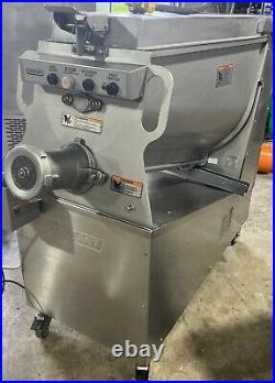 12-2019 HOBART MG2032 8.5 HP COMMERCIAL MEAT GRINDER-MIXER With FOOT SWITCH