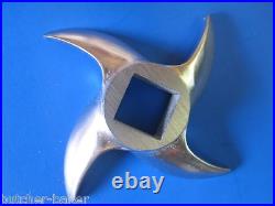 #12 Meat Grinder Kidney plate disc knife # 3/16 SET Hobart LEM Cabelas etc