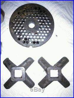 MixerMate #12 Meat Grinder Attachment SB-MG-12 – Cast Iron, Fits Standard Hub
