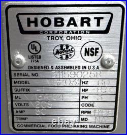 2019 Hobart MG2032, 200 lb, mixer grinder EXCEPTIONAL (Refurbished withWARRANTY)