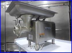 2020 Hobart 4822 Countertop #22 Meat Grinder Chopper 1.5 HP Beef Hamburger, 120V