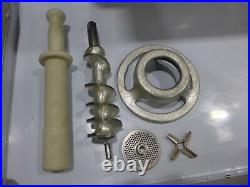 2020 Hobart 4822 Countertop #22 Meat Grinder Chopper 1.5 HP Beef Hamburger, 120V