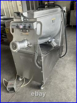 2021 Hobart MG2032 commercial Grinder mixer chopper Meat butcher shop 200# beef