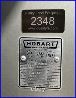 2022 Hobart MG2032 Tandem Mixer/Grinders, 200 lbs (Refurbished. EXECPTIONAL) 2022 Hobart MG2032 Tandem Mixer/Grinders, 200 lbs (Refurbished. EXECPTIONAL)