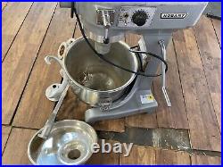 20 Qt Hobart Mixer With Meat Grinder & Assorted Attachments