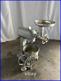 20 Qt Hobart Mixer With Meat Grinder & Assorted Attachments