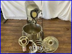 20 Qt Hobart Mixer With Meat Grinder & Assorted Attachments