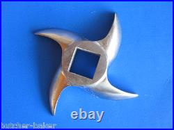 #22 6 pc COMBO Meat Grinding plate knife Northern Tool Guide Series meat grinder