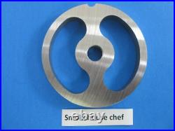 #22 Meat Grinder Freezer Bag Stuffing Tube Large Stuffer plate for meat grinder