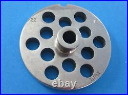 #22 Meat Grinder Plates with Hubs Cozzini Cutlery Imports Choose Your Siz