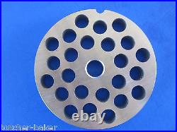 #22 TWO Enterprise Meat Grinder plates discs screens fits Hobart & Others