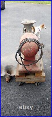 2 Old Commercial Electric Meat Grinders Heavy Duty-Parts Or Restoration Pick Up