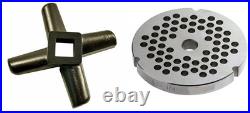 #32 1/4 Reversible Meat Grinder Plate (#32-1/4 Plate with Grinder Knife)