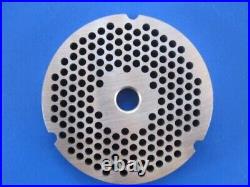#32 3/16 (4.5mm) STAINLESS Meat Grinder Plate for Hobart 4332 4532 TorRey etc