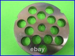 #32 X 1/2 Meat Grinder Disc Plate Hobart Cabelas LEM