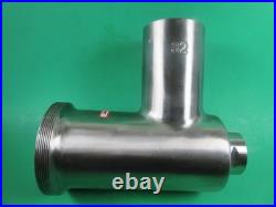 #32 meat grinder cylinder head LOOKS NEW Cabelas Weston