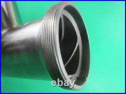 #32 meat grinder cylinder head LOOKS NEW Cabelas Weston