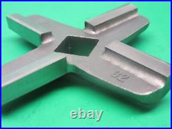 #46 #32 Meat Grinder Knife EXTRA HEAVY Hobart 4046 2046 4446 4746 4546 4846