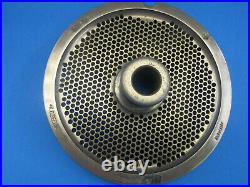 #56 x 1/8 holes Meat Grinder plate for Hobart Biro Butcher Boy Exc Condition