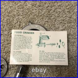 Antique Hobart For KitchenAid Meat Processor Grinder Attachment