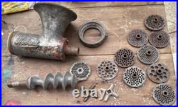 Antique Vintage Hobart Meat Grinder Chopper CompleteRead All