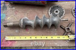 Antique Vintage Hobart Meat Grinder Chopper CompleteRead All
