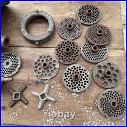 Antique Vintage Hobart Meat Grinder Chopper CompleteRead All