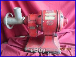 Antique Vintage Hobart Model 622 meat grinder 464 416197 runs speed 1725