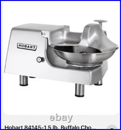 BUFFALO CHOPPER HOBART 84141 with meat grinder 220V 3PH TESTED