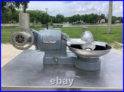 BUFFALO CHOPPER HOBART 84142 with meat grinder 115V 1PH TESTED