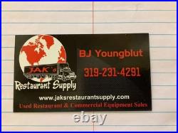 BUFFALO CHOPPER HOBART 84142 with meat grinder 115V 1PH TESTED