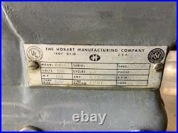BUFFALO CHOPPER HOBART 84142 with meat grinder 115V 1PH TESTED