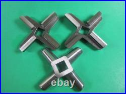 Buy 2 Get 1 FREE Size #32 heavy duty meat grinder knife blade. Hobart Biro etc