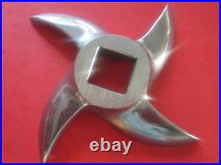 COMBO #32 x 1/8 (3 mm) FINE Grind Meat Grinder Plate & Matching Knife