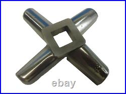 COMBO #32 x 3/4 (20 mm) Meat Grinder Plate and HEAVY DUTY KNIFE Stainless