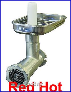 Commercial 10058 #22 Meat Grinder Attachment Fits #22 Hub On Hobart Mixers
