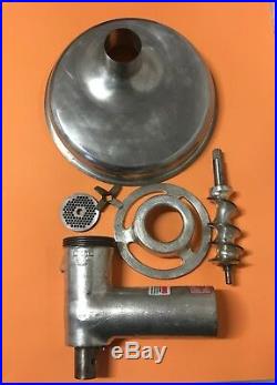 Commercial Meat Grinder Attachment Fits Hobart Mixer #12 Hub