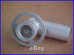 Commercial Meat Grinder Attachment & Free Tray Fits # 12 Hobart