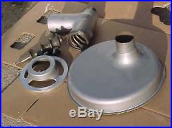 Commercial Meat Grinder Attachment & Free Tray Fits # 12 Hobart
