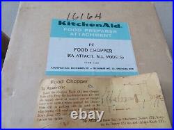 Exc. Vintage KitchenAid Hobart Food Chopper Meat Grinder
