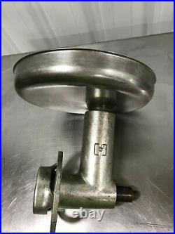 Genuine HOBART #12 Meat Grinder Attachment With Feed Pan