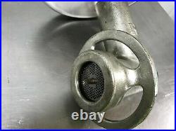 Genuine HOBART #12 Meat Grinder Attachment With Feed Pan