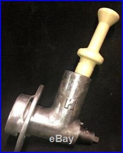 Genuine HOBART #12 Meat Grinder Attachment withStomper. Fits Hub Size #12. Our #5