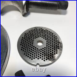 Genuine HOBART 4222 Size #22 Meat Grinder Attachment with Extras