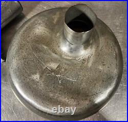 Genuine HOBART 4812 Size #12 Meat Grinder Attachment with Pan & Stomper