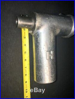 Genuine HOBART MEAT GRINDER ATTACHMENT With Stomper. Size #12. Our #4