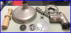 Genuine HOBART Meat Grinder Attachments With Pan & Stomper Size # 12 FREE SHIP